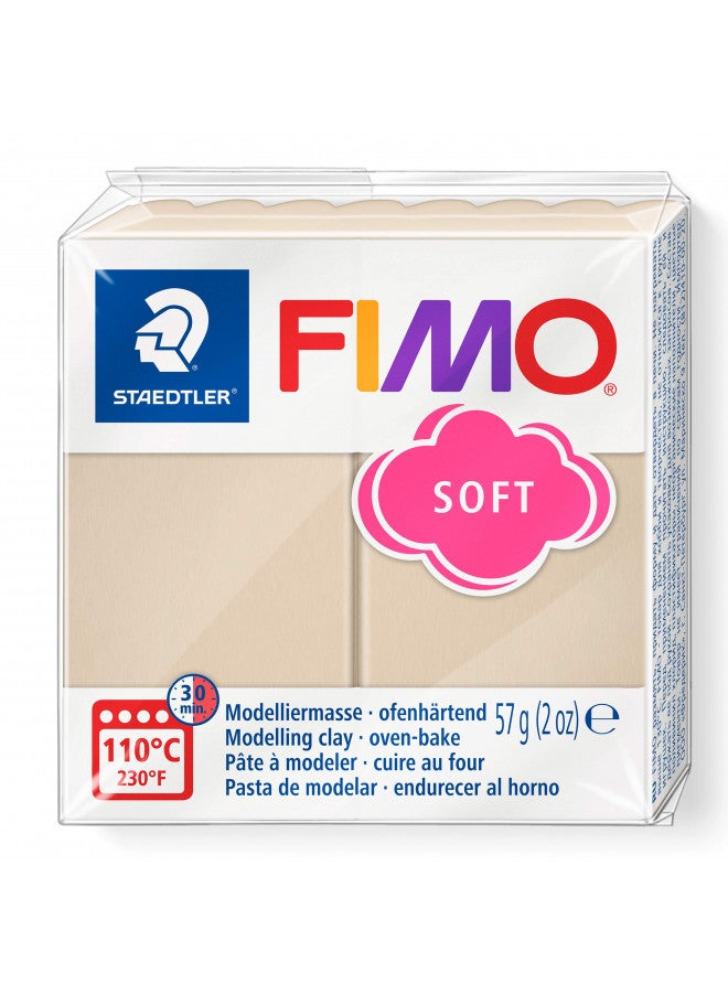 Staedtler FIMO Soft Polymer Clay - -Oven Bake Clay for Jewelry, Sculpting, Crafting, Sahara 8020-70 - Image 1