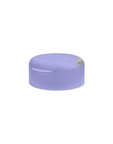 WP Drink Through Lid for Insulated Water Bottles, Leak-Proof, Carrying Handle, BPA Free, Lavender - Image 5