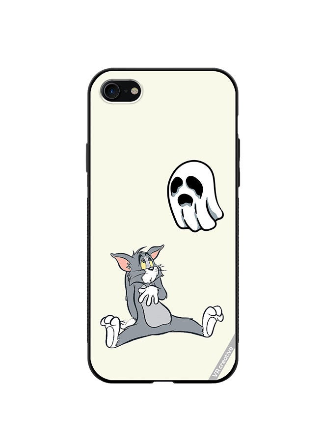 VR CREATIVE Protective Case Cover For Apple iPhone 7/8/SE 2020 Tom Scared Design Multicolour - Image 1