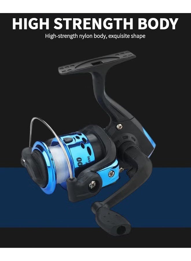 EETU Fishing Pole And Reel Combo,1.8m Telescopic Fishing Rod With Spinning Reel Lures Set,Full Fishing Accessory,Saltwater Freshwater Collapsible Fishing Kit,For Beginner Fisherman Adults Teens Kids - Image 2