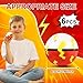 AXBMM 6 PCS Cartoon Red White Stress Balls for Kids Party Favors 248 Inch Anxiety Relief Fidget Sensory Toys Cartoon Theme Squeeze Balls Bulk for Birthday Goodie Bags Carnival Gifts Classroom Prizes - Image 4