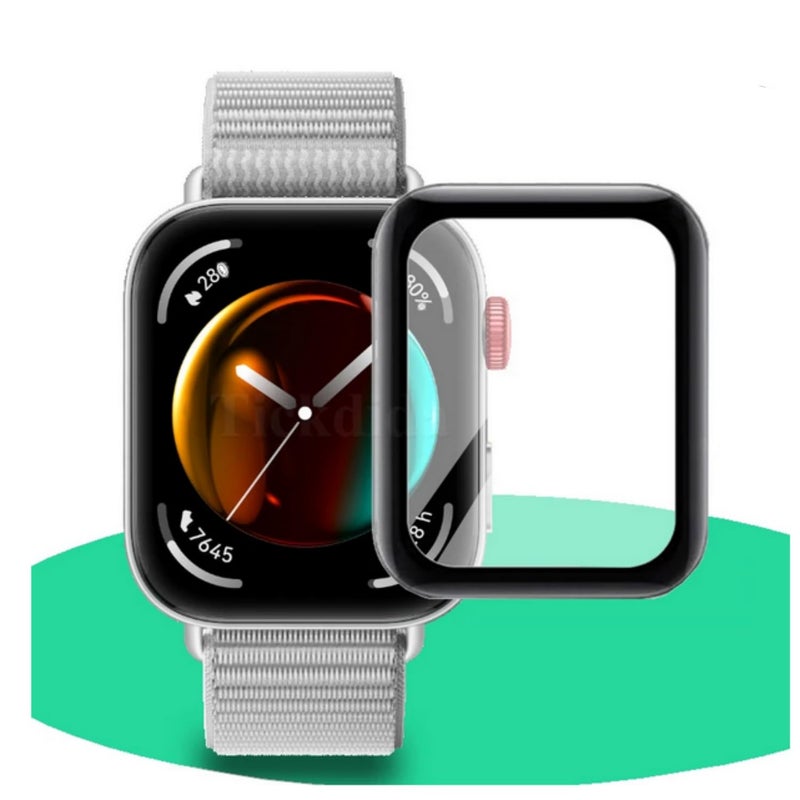 SKEIDO Huawei Watch Fit 3 1-Pack 3D Full Screen Soft Protective Film, Anti-Scratch, Not Tempered Glass - Image 3