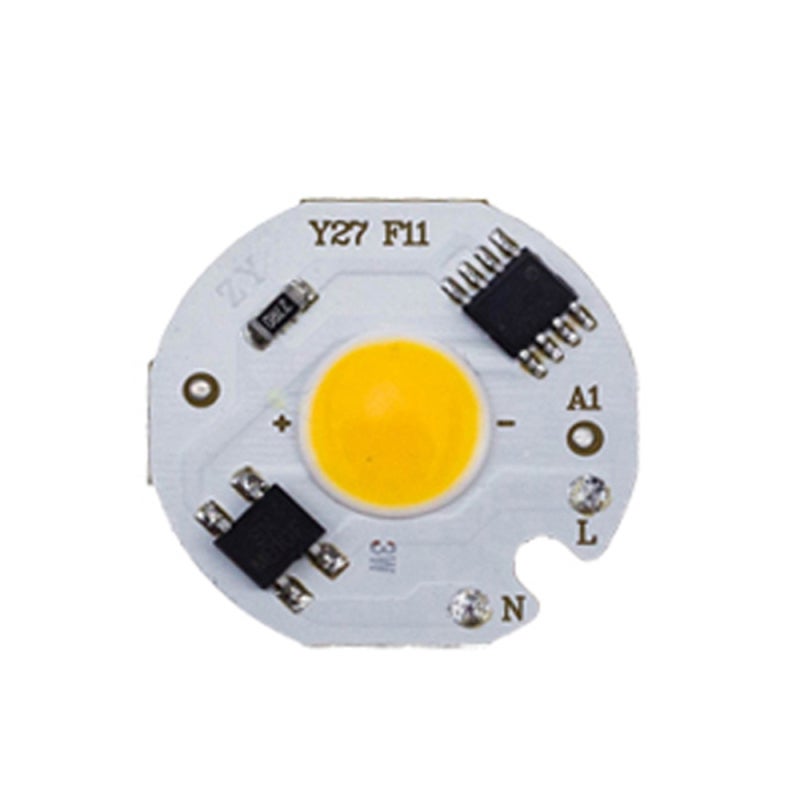 Led Lighting 10W High Brightness No Flicker Cob Chip - No Driver Smart IC Energy Efficient Warm White For Indoor Lighting - Image 1