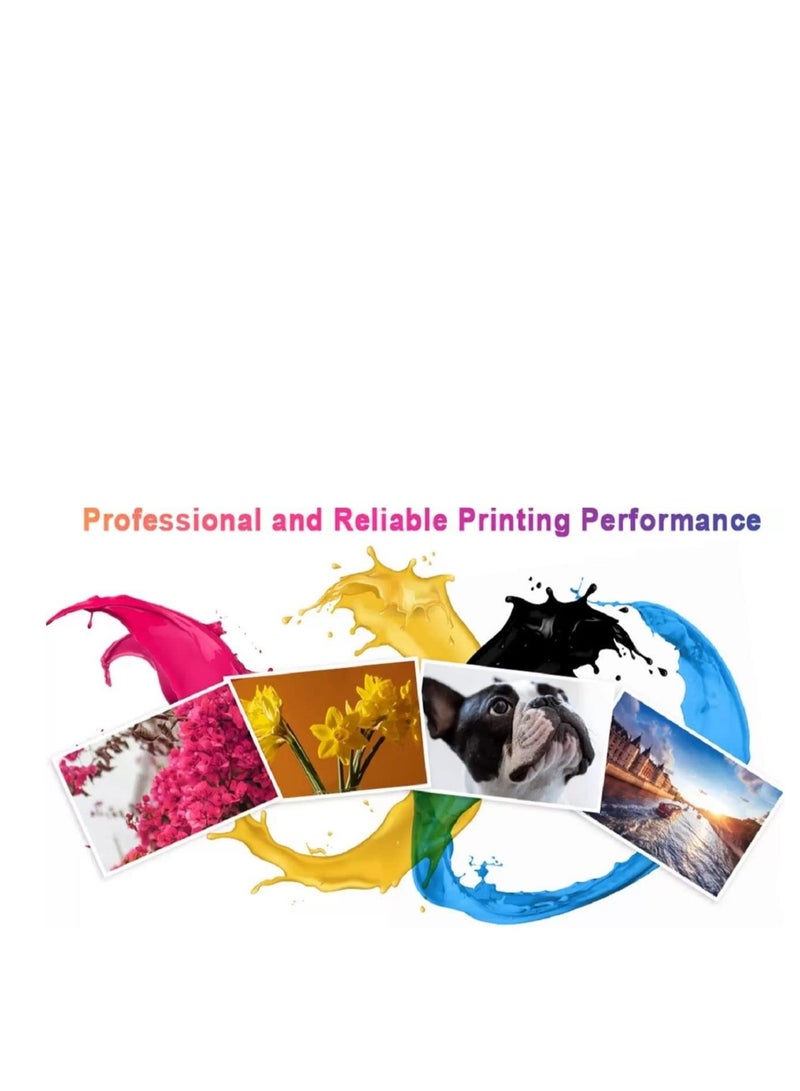 Terabyte حبر BT6000 BT5000 لخزانات حبر Brother بأربعة ألوان (أسود، أزرق، أرجواني، أصفر) لإعادة تعبئة الطابعات DCP - T300 T500W T700W T310 T510W T710W MFC - T800W T810W T910W T4500DW - Image 4