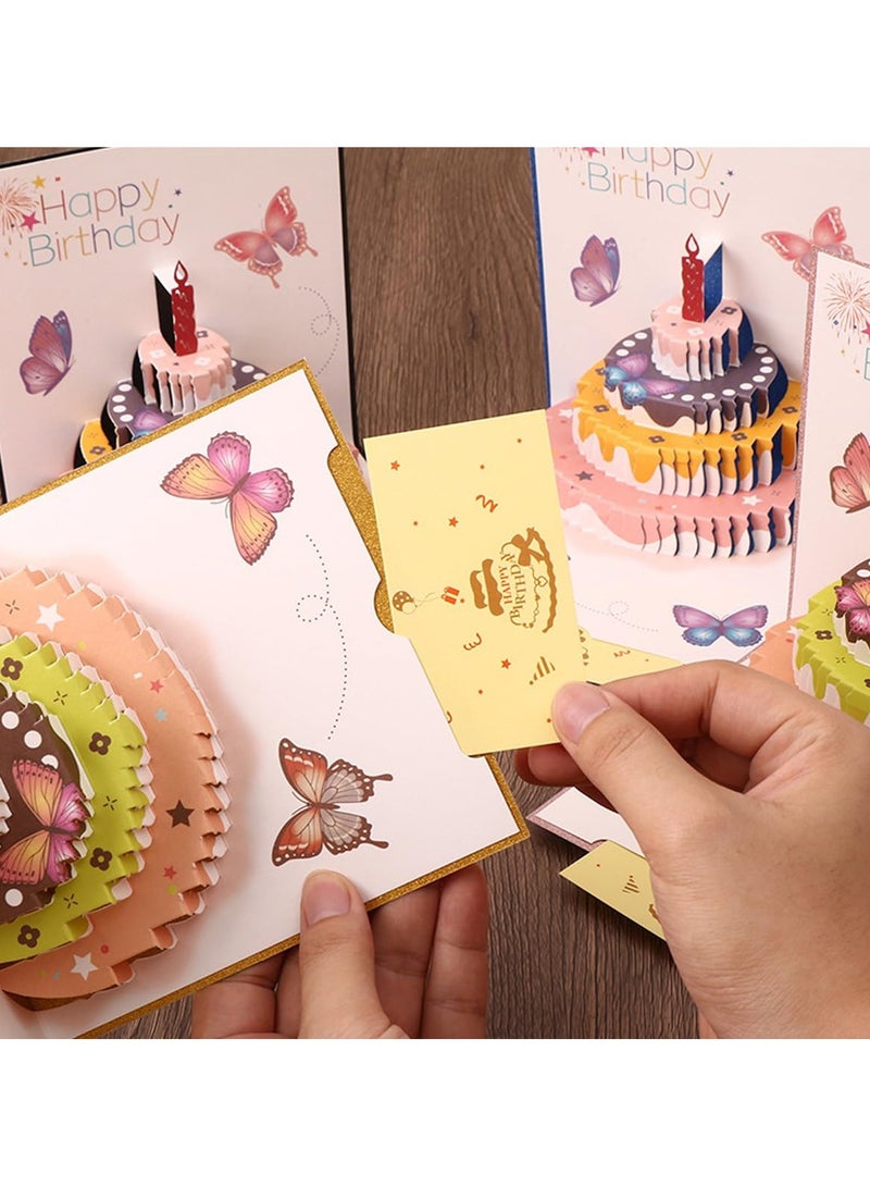 Generic 3D Pop Up Birthday Cards, Happy Birthday Card Postcards Pop Up Greeting Cards Happy Birthday Cards Best for Mom,Dad,Wife,Sister,Boy,Girl,Friends...Happy Birthday Card  - Image 4