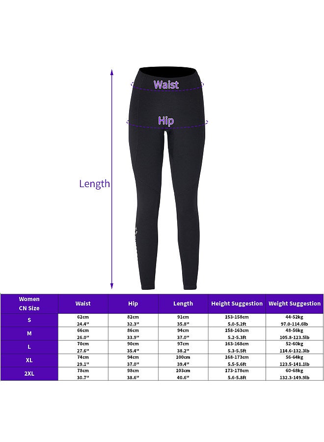 Generic Men Women 2mm Neoprene Diving Pants Dive Long Pants for Scuba Snorkeling Surfing - Image 5