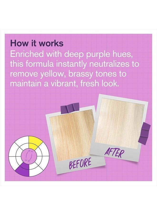 BOLD UNIQ - Blonde Toner Spray. Purple Leave In Toning Hair Treatment to Remove Brassy Surface Tones in Blonde, Platinum & Gray/Silver Hair. Paraben & Sulfate Free-PETA Approved Cruelty-free. - Image 1