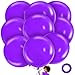 LEEZZIZZ Purple Giant Balloons 36 Inch Large Latex Balloons 9 Pcs Jumbo Latex Balloons Bluk for Kids Party Wedding Birthday Supply Decorations - Image 2