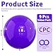 LEEZZIZZ Purple Giant Balloons 36 Inch Large Latex Balloons 9 Pcs Jumbo Latex Balloons Bluk for Kids Party Wedding Birthday Supply Decorations - Image 4