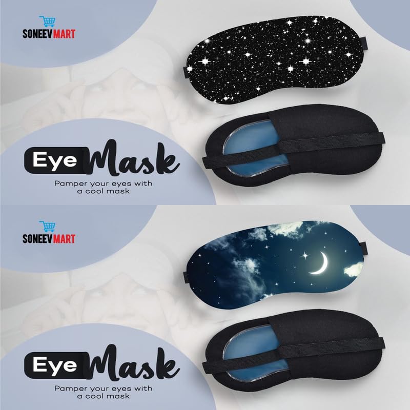 Luxurious Gel Eye Mask for Soothing Relaxation and Stress Relief Reusable and Cold Therapy Ideal for Puffy Eyes Dark Circles Headache Relief PACK OF 2 - Image 2