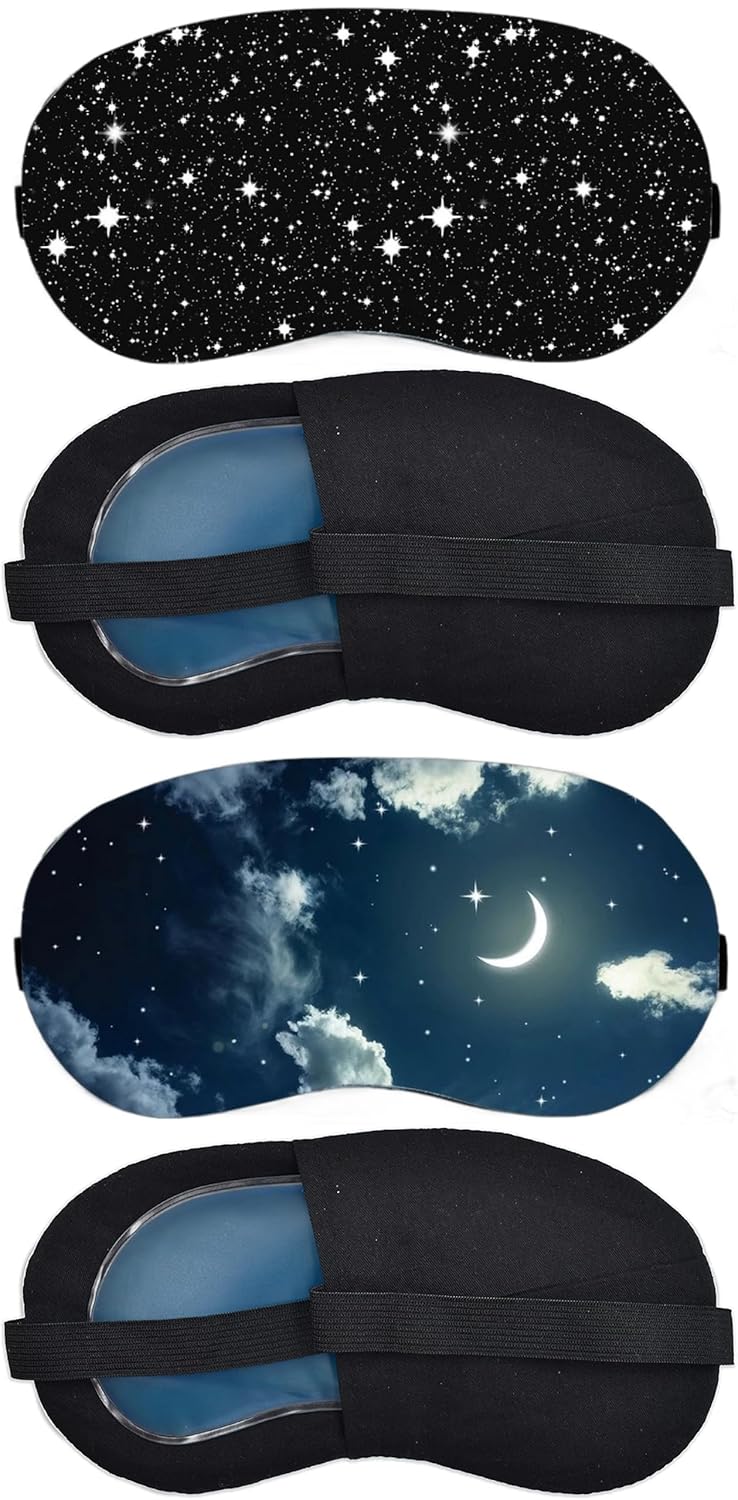 Luxurious Gel Eye Mask for Soothing Relaxation and Stress Relief Reusable and Cold Therapy Ideal for Puffy Eyes Dark Circles Headache Relief PACK OF 2 - Image 1