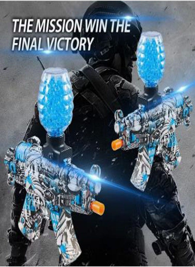 ZCM-HAPPY - Electric Burst Soft Bullet Toy Gun Tuya M416 Motor Gun Foam Dart Toy Gun, With 20000 Colored Crystal Bullets - Image 1