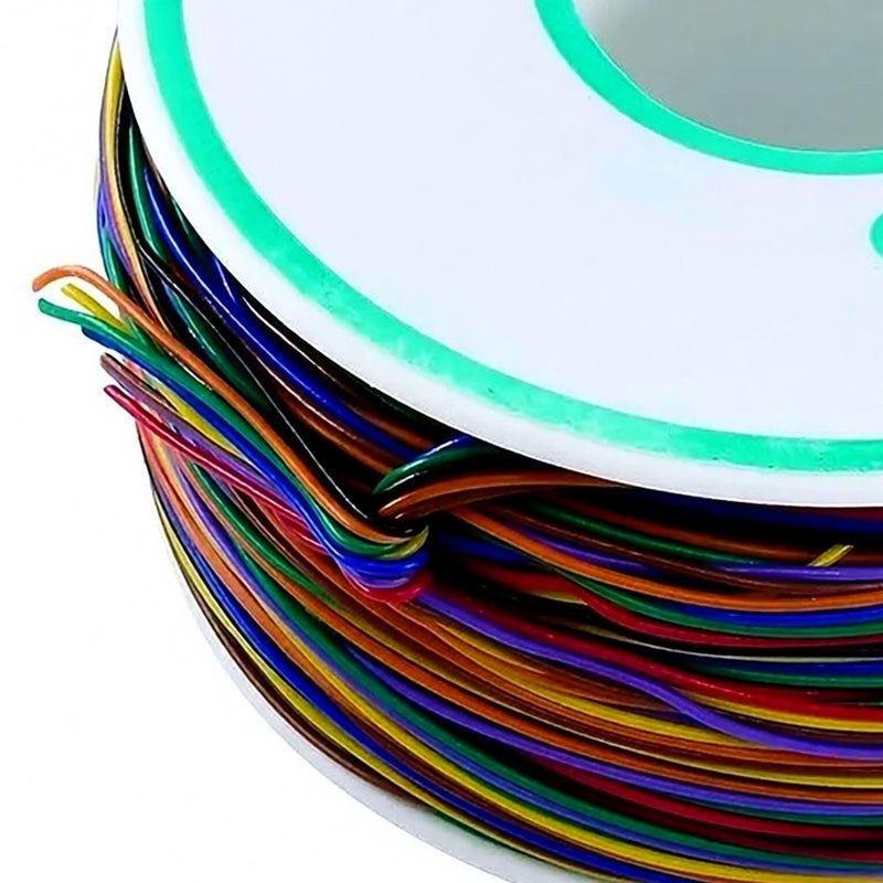 8 ألوان سلك كتلة الدائرة الهوائي المغلف بالنحاس المطلح لمنشور الدورة المطبوعة (PCB) للطيران 30AWG - Image 5