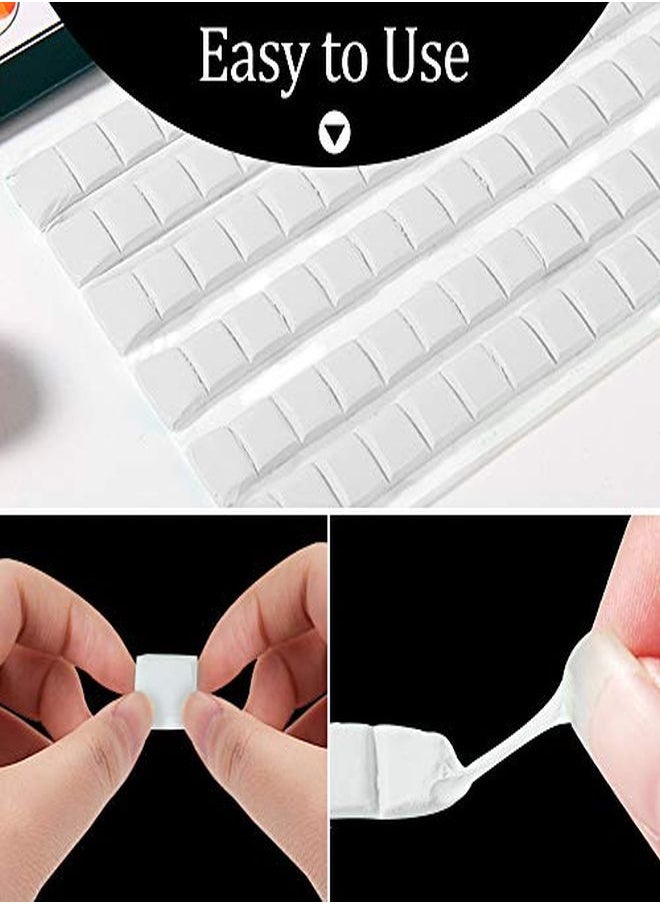 Kalolary 2 Sets Acrylic Nail Art Holder Practice Display Stand With 102Pcs White Reusable Adhesive Putty, Magnetic Nail Art Tips Holders Training Diy Display Practice Stands(Black And White)  - Image 5