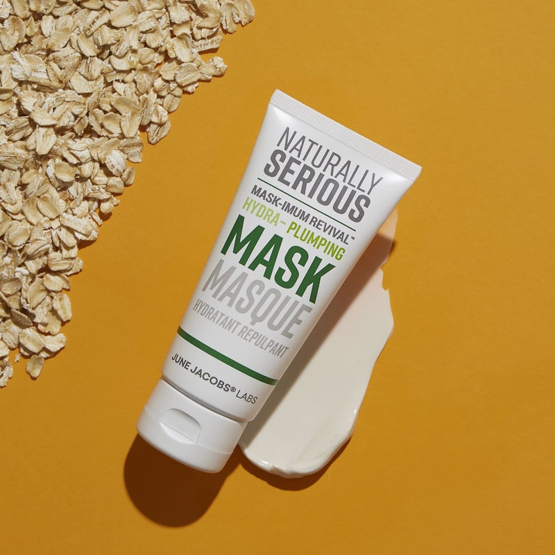 Naturally Serious | Mask-imum Revival Hydra-Plumping Mask, Hydrating Treatment Mask with Hyaluronic Acid, Kaolin Clay Mask, Vegan Skincare, Cruelty-Free Skincare - Image 2