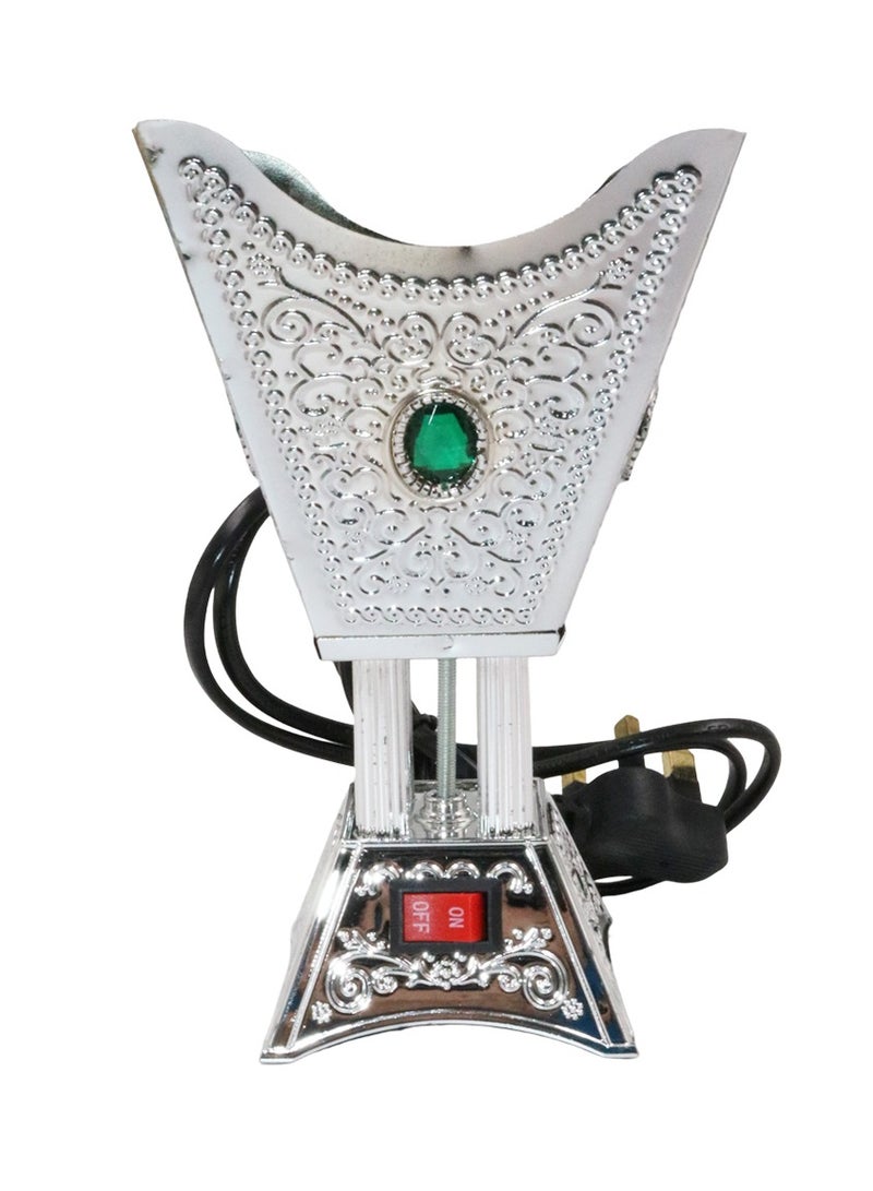 Bakhoor BoSidin Elegant Electric Incense Oud Burner – Hexagonal Mabkhara with Crystal Accents – Stylish Madkhan for Home, Office & Celebrations – Assorted Colors with Safety Switch - Image 3