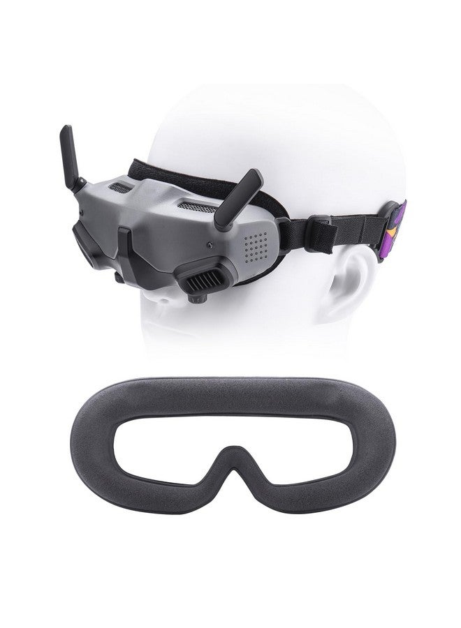 HeiyRC HeiyRC Avata Foam Padding for DJI Goggles 2, Replacement Eye Pad Plate Soft-Fit Face Cushion Sponge Faceplate for DJI Avata Goggles 2 Accessories - Image 1