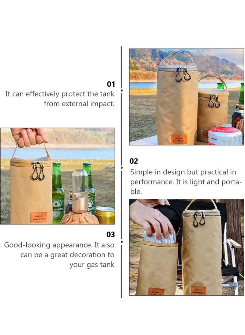Excefore Drum Gas Tank Bag, Gas Tank Cylinder Bag Propane Tank Cover Gas Can Cover Fuel Tank Cover, Air Camping Accessories Gas Canister Protector G2 Oxford Cloth Tool Set Water Proof - Image 5