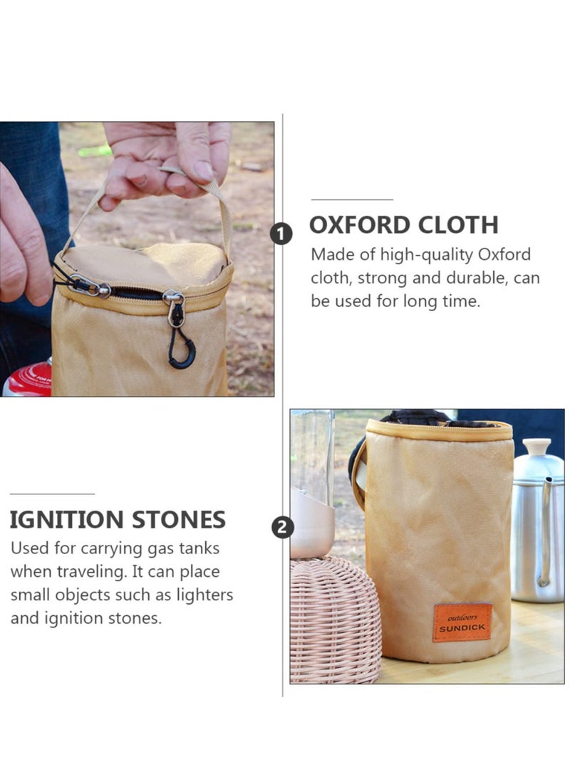 Excefore Drum Gas Tank Bag, Gas Tank Cylinder Bag Propane Tank Cover Gas Can Cover Fuel Tank Cover, Air Camping Accessories Gas Canister Protector G2 Oxford Cloth Tool Set Water Proof - Image 2