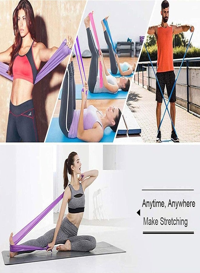 Beflix® Resistance Bands for Workout for Women Pilate Bands for Home Exercise Thera Band Toning Exercise for Gym Latex Band Theraband for Fitness, Stretching, Yoga for Men & Women (Black) - Image 5