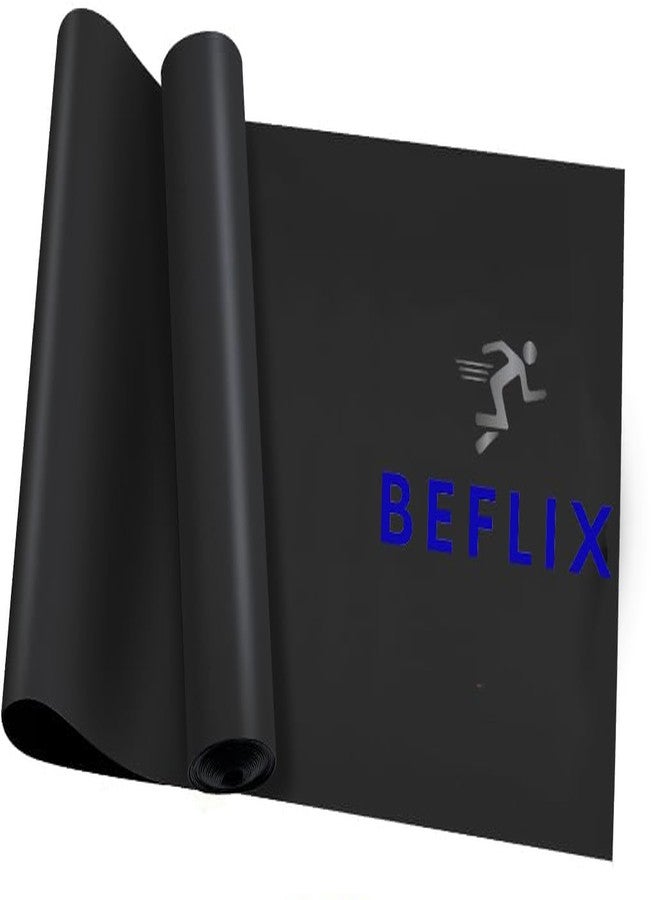 Beflix® Resistance Bands for Workout for Women Pilate Bands for Home Exercise Thera Band Toning Exercise for Gym Latex Band Theraband for Fitness, Stretching, Yoga for Men & Women (Black) - Image 1