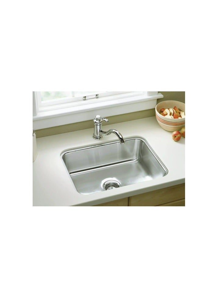 Shams Jumbo kitchen sink, thickness 0.6 mm, size 53/43 cm, with drain - Image 5