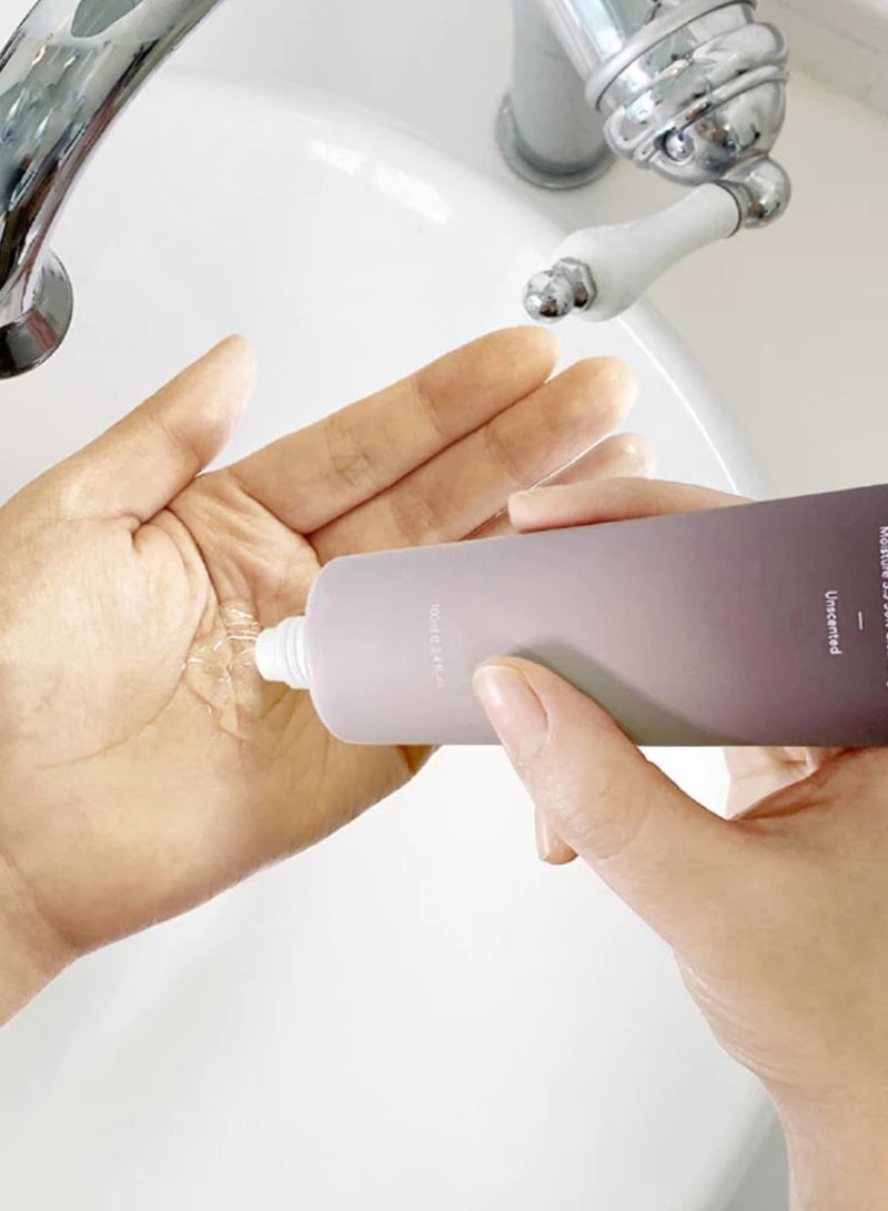 HARUHARU Wonder Black Rice Moisture 5.5 Soft Cleansing Gel 100ml Fermented Black Rice Face Wash Foam Cleanser - Image 5