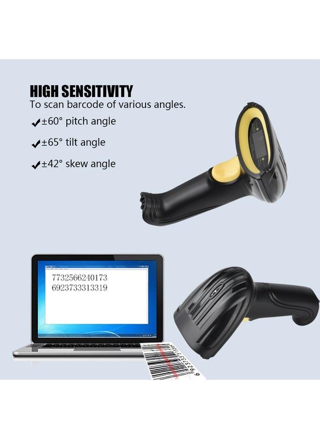 Thoraya 2.4G Wireless Barcode Scanner 200 Times/Second Decode High Sensitivity Wireless Barcode Reader  - Image 5