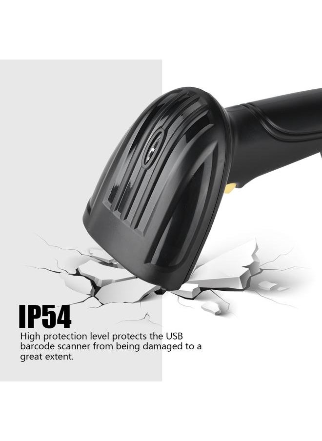 Thoraya 2.4G Wireless Barcode Scanner 200 Times/Second Decode High Sensitivity Wireless Barcode Reader  - Image 4