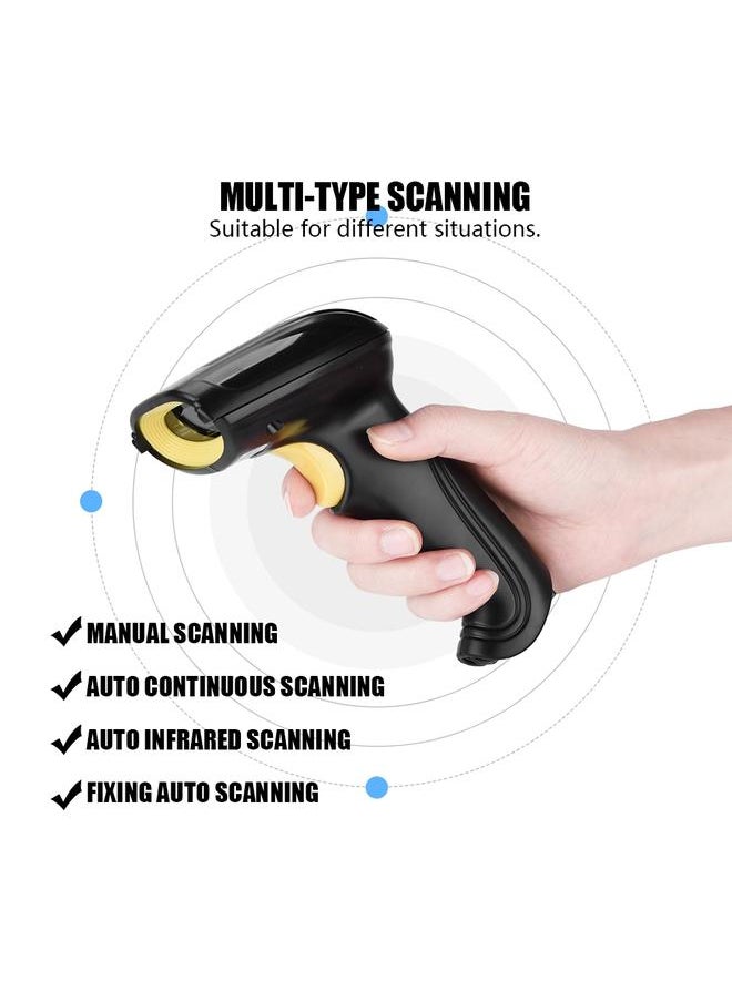 Thoraya 2.4G Wireless Barcode Scanner 200 Times/Second Decode High Sensitivity Wireless Barcode Reader  - Image 3
