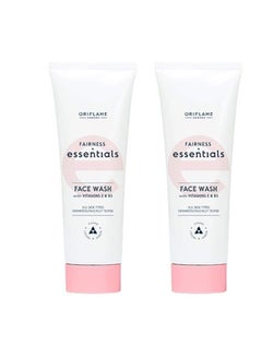 Oriflame Oriflame Sweden ESSENTIALS Fairness Essentials Face Wash with Vitamins E & B3 (Cleanse , Protect , Refresh) 125 ml (set of 2) 