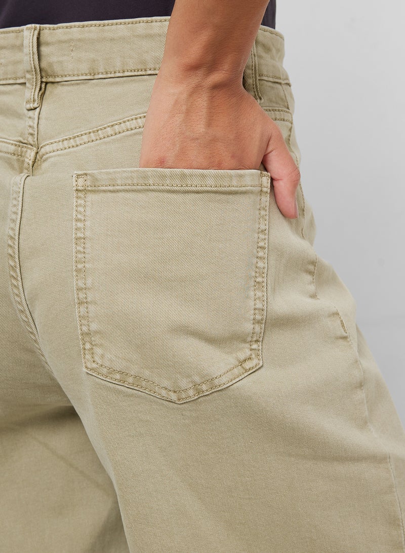 MANGO Wideleg High-Waist Full-Length Jeans  - Image 4