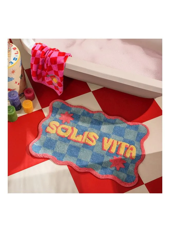 Zsa Zsa Zsu  Punjab Light Blue Bathroom Mat 60x90 cm.  | Best Price UAE
