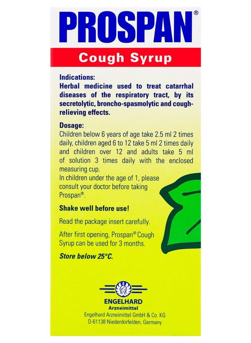 PROSPAN Cough Syrup 200 Ml - Image 2