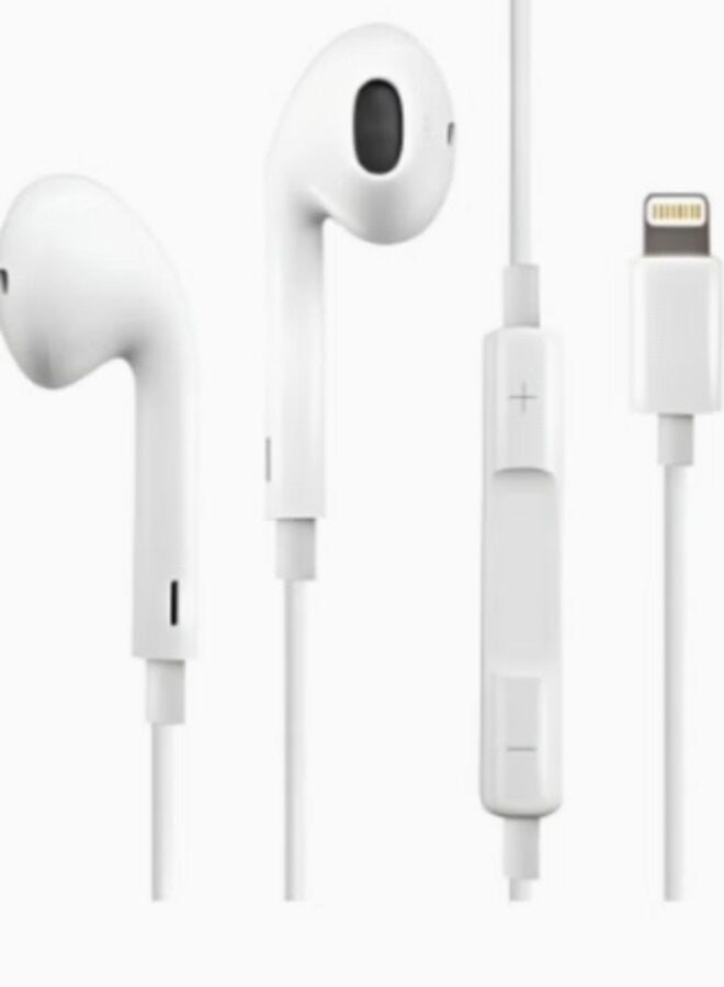 PROMASS Wired Earphone Compatible with iPhone 7 / 8 / X / XR / XS / 11 / 12 / 13 / 14 / 14 / 14 Pro Max / 14 Pro / 14 Max White Color - Image 2