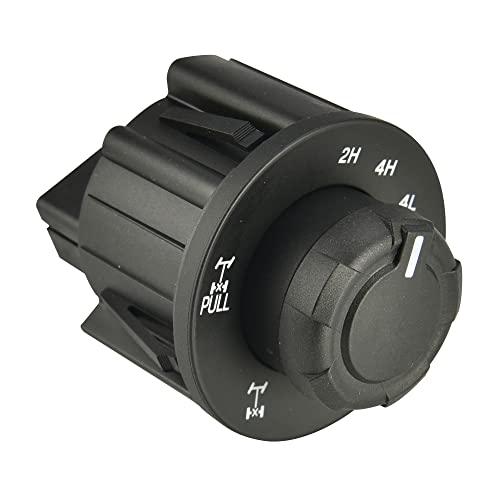 RLP 4x4 4WD E-Locker Override Control Switch Knob Compatible with 2009-2014 Ford F-150 Replacement for AL3Z-14B166-BA - Image 1