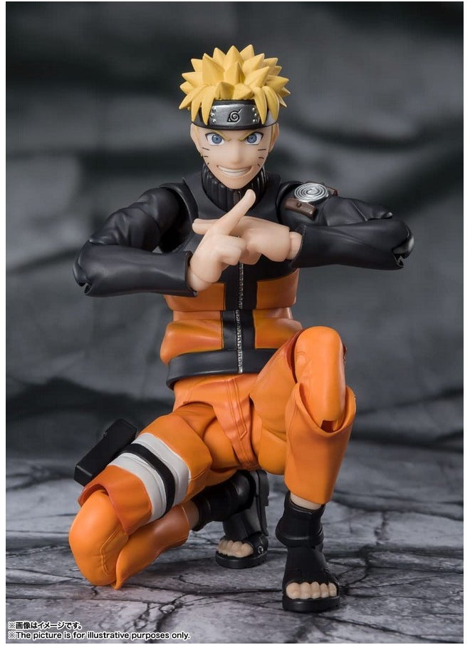 Tamashii Nations - - Naruto Shippuden - Naruto Uzumaki -The Jinchuriki Entrusted With Hope, Bandai Spirits S.H.Figuarts Action Figure - Image 1