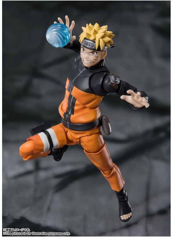 Tamashii Nations - - Naruto Shippuden - Naruto Uzumaki -The Jinchuriki Entrusted With Hope, Bandai Spirits S.H.Figuarts Action Figure - Image 1
