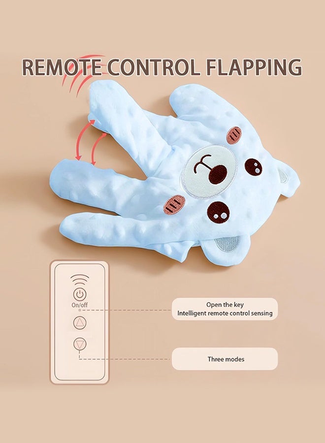 Organizer Baby Patter for Sleep, Baby Soothing Palm Hand, Startle Prevention Pillow Red Bean Filling with Remote Control for Newborns Baby Girl Baby Boy - Image 2