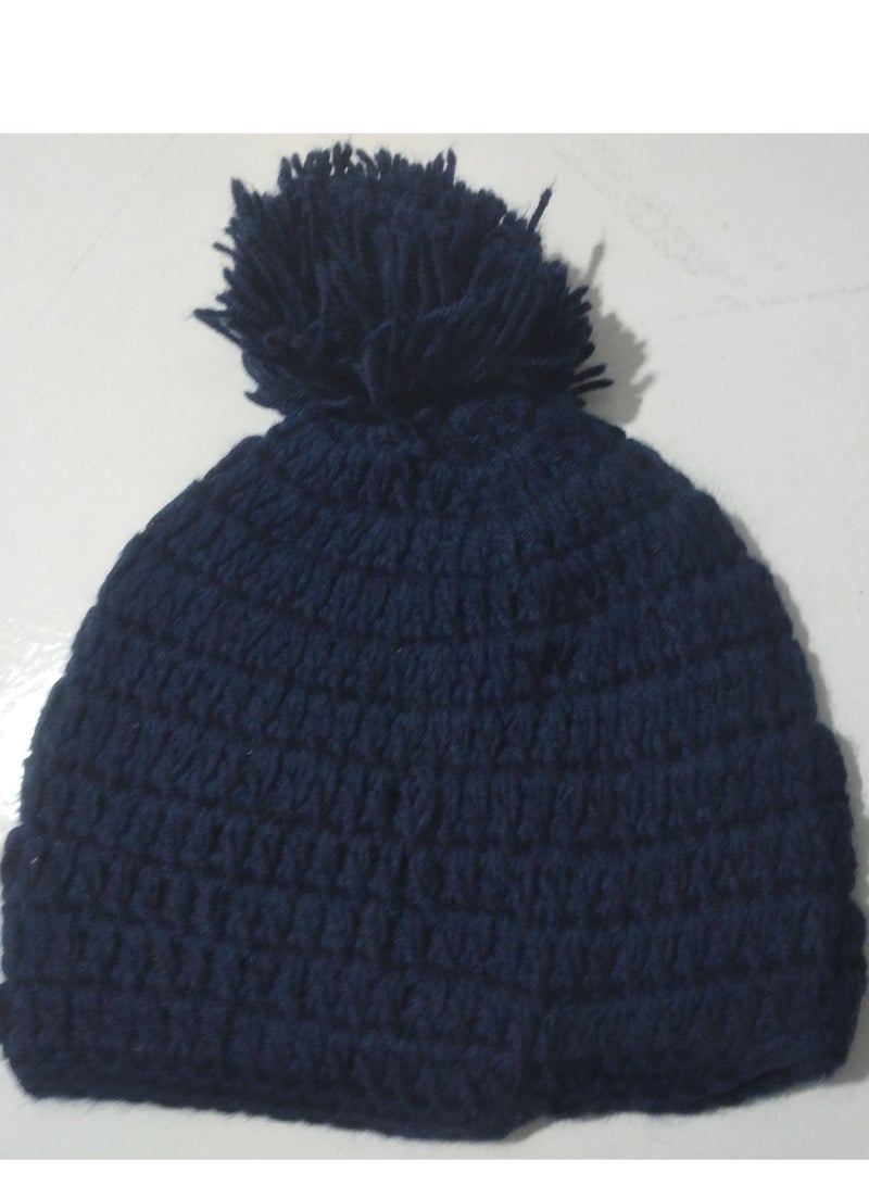 Puritopia Wonderful handmade Ice-cab for winter Dark Blue - Image 1