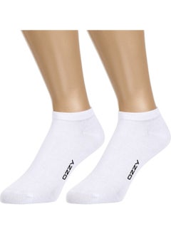 Ozzy Socks 5 Pairs Seamless Cotton White Unisex Booties Socks Summer Durable Heel and Toe  - Image 3