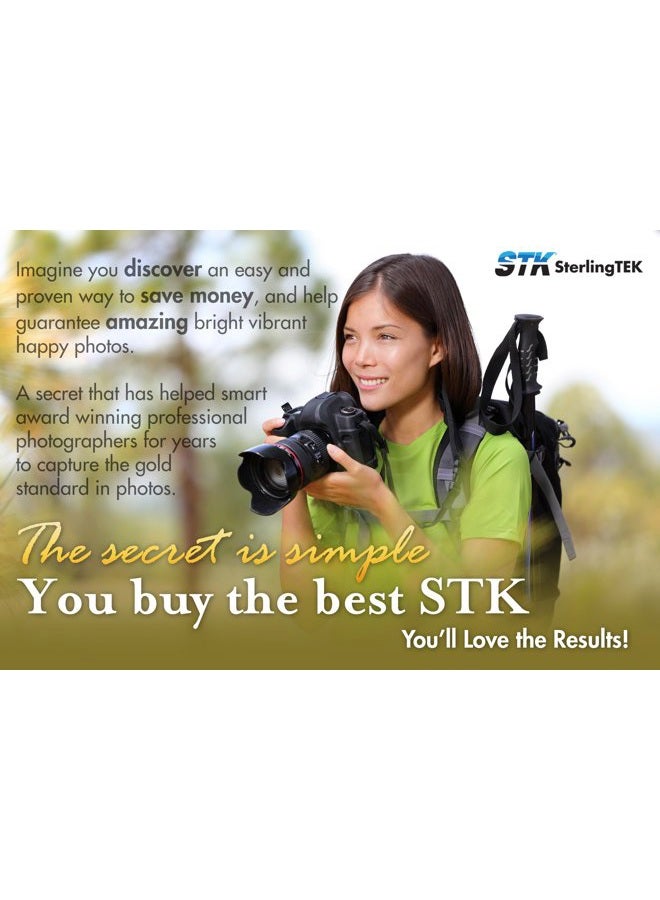 STK LP-E6 Charger for Canon LP-E6N Battery LPE6 Promaster LP-E6NH EOS R R5 R6 R7 5D Mark II III & IV 90D 70D 5Ds 6D 5Ds 80D 7D 60D 5Ds MKii MKii MKiii MKiv 5D4 LPE6N LPE6NH LP E6 E6N E6NH - Image 2