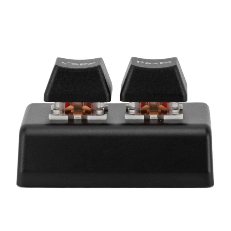Programmable Keypad 2 Keys Copy Paste Red Switch USB C Connection Mini Mechanical Keypad for Gaming Office Media - Image 4