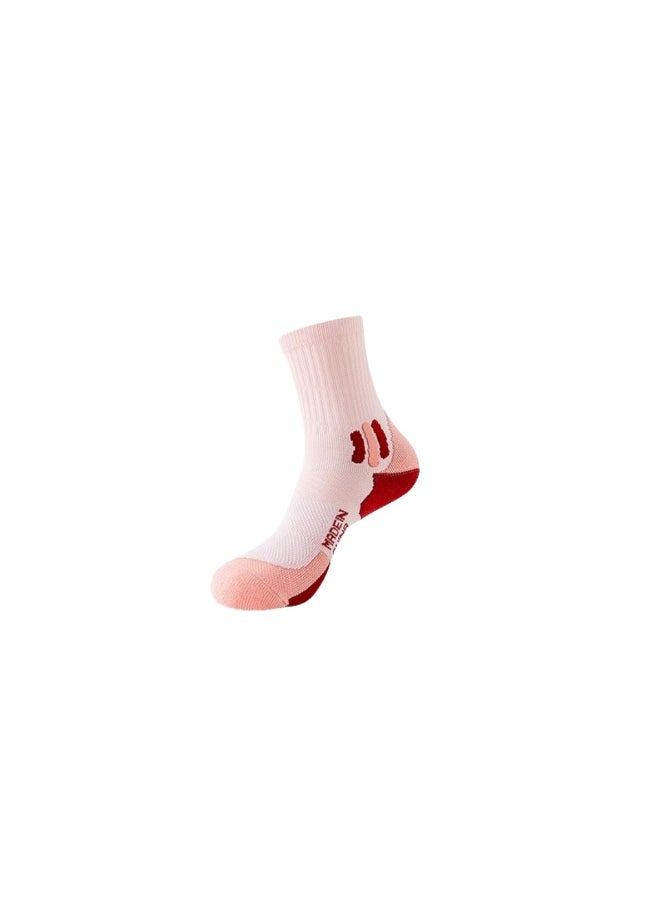 KUYING Fashion Anti Slip Breathable Sports Socks Three Piece Set 