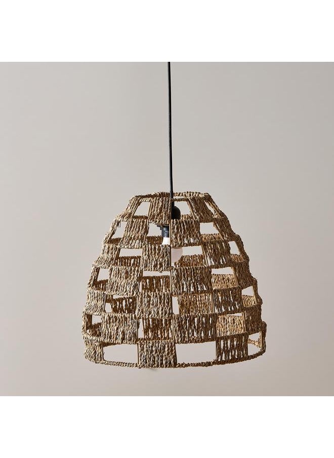 Home Box Belmonte Seagrass Lampshade - 35x30 cm  - Image 1