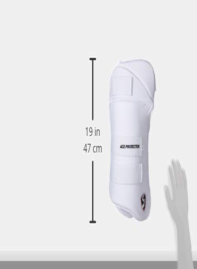 SG Combo Ace Protector White Youth RH Thigh Pad - Image 4
