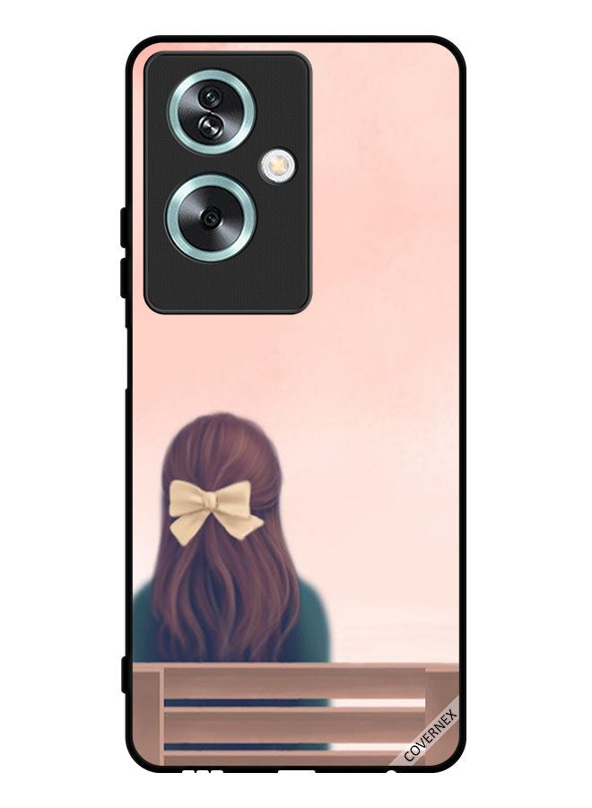 Covernex Protective Case Cover For Oppo A2 Alone Cute Girl - Image 1