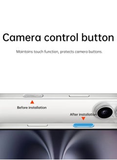 Wtech Apple iPhone 16/16 Plus/16 Pro/16 Pro Max Camera Control Capture Button, Sensitive Camera Control Capture Button,Universal Camera Control Button Protection - Blue  - Image 5