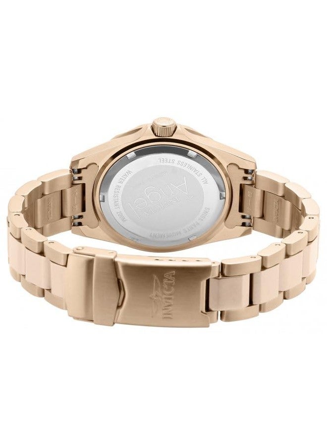Invicta Women's 14398 Angel Analog Swiss-Quartz Rose Gold Watch - Image 4