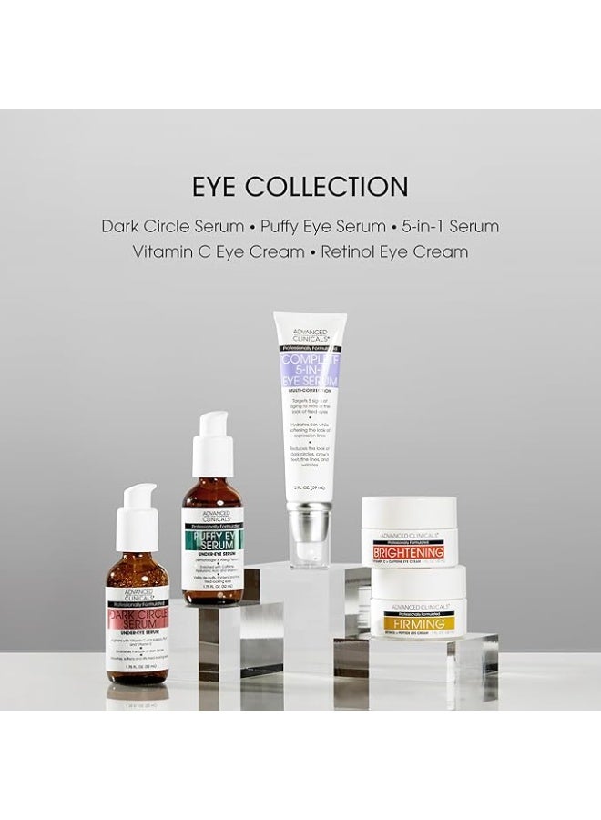 Advanced Clinicals سيروم العين المنتفخة من أدفانسد كلينيكالز، 1.75 أونصة سائلة (52 مل) - Image 5